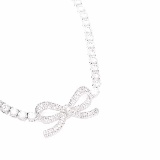 Shimmering Crystal Tennis Choker