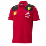 Leclerc Sainz F1 Red Polo-Shirt