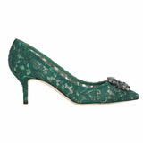 Charmant Bellucci Green Pumps