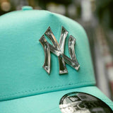 NY Crystal Turquoise Cap