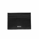 Logo Embroidered Black Cardholder