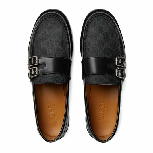 Millennial Ribot GG Supreme Black Loafers