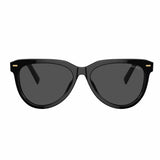 Logo Plaque Black Sunglasses