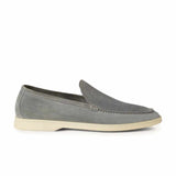 Summer Walk Suede Gull Grey Loafers