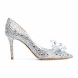 Cinderella Crystal Cluster Pumps