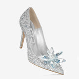 Cinderella Crystal Cluster Pumps