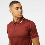 Penrose Open Brown Polo-Shirt