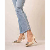 Hangisi 70mm Nude Pumps