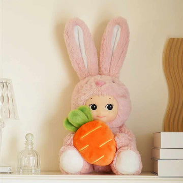 Cuddy Pink Rabbit Plush Doll