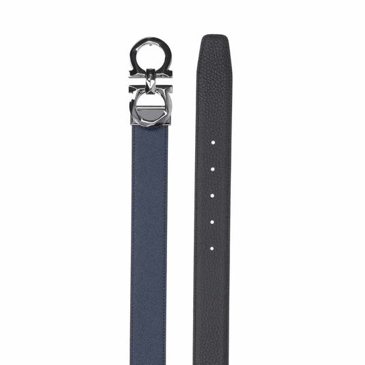 Gancini Reversible Leather Belt