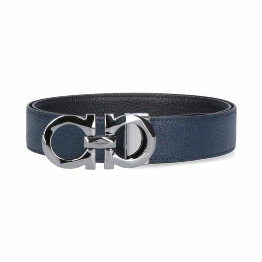 Gancini Reversible Leather Belt