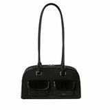 Chubby Combi Black Shoulder Bag