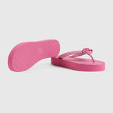 Pascar Rubber GG Logo Pink Slides