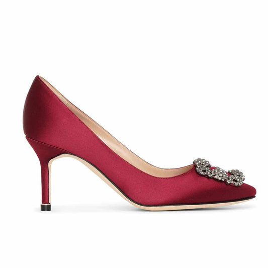 Hangisi 70mm Light Red Pumps