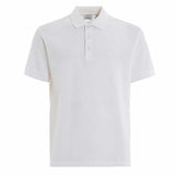 Monogram Motif White Polo-Shirt