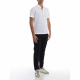 Monogram Motif White Polo-Shirt