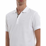 Monogram Motif White Polo-Shirt