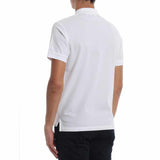 Monogram Motif White Polo-Shirt