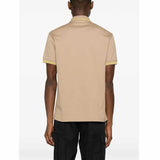 Medusa Embroidered Sand Polo-Shirt