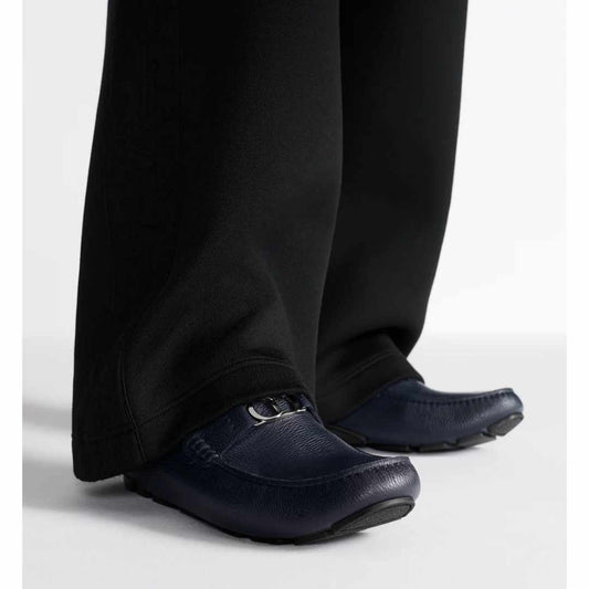 Odeon Grain Black Loafers