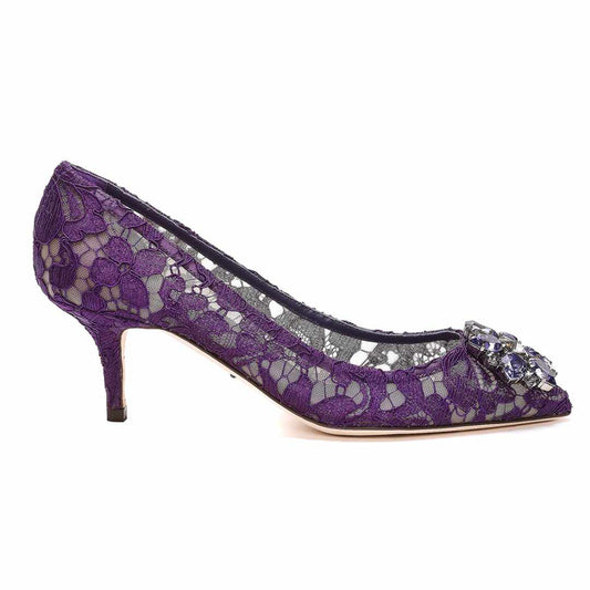 Bellucci Taormina 60mm Violet Pumps