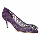 Bellucci Taormina 60mm Violet Pumps