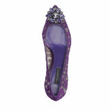 Bellucci Taormina 60mm Violet Pumps