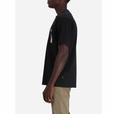 Pocket Striped Black T-Shirt