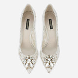 Belluci Taormina 90mm White Pumps