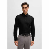 Jacquard Monogram Black Shirt