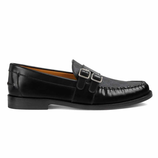 Millennial Ribot GG Supreme Black Loafers