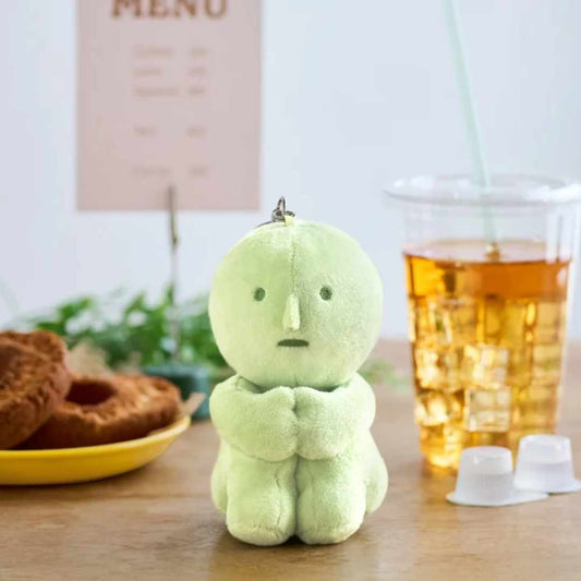 Smiski Sitting Plush Keychain