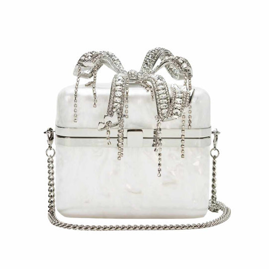 Pearl Vanity Case Bag