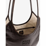 Ivy Leather Black Shoulder Bag