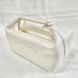 White Trousse Pouch