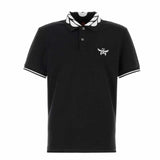 Stretch Nero Piquet Black Polo-Shirt