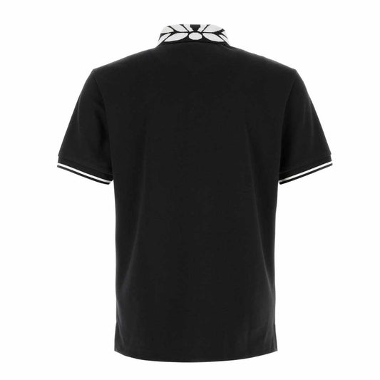Stretch Nero Piquet Black Polo-Shirt