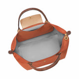 Le Pliage Brique Orange Large Shoulder Bag