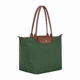 Le Pliage Anglais Green Large Shoulder Bag
