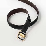 Gold Palladium Santos Black/Brown Reversible Belt