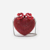 Heart-Shape Red Micro Bag