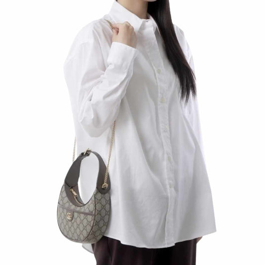 GG Supreme Half-Moon Supreme Bag