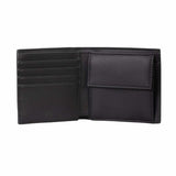 Striped Monogram Black Wallet