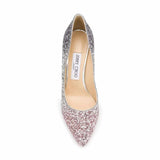 Romy 85 Glitter Ballet Pink Pumps