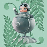 Mega Space Molly 100% Blooming Silver Fern Figurine