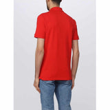 Logo Embroidered Red Polo-Shirt