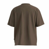 BB Logo Embroidered Oversized Green T-Shirt