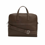 Zair Brown Document Bag