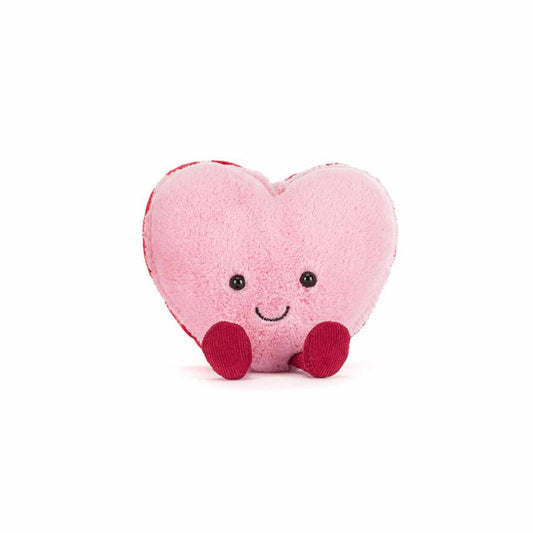 Jellycat Heart Macaron Pink Plush Toy