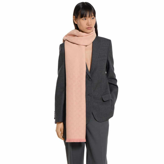 GG Wool Pink Scarf